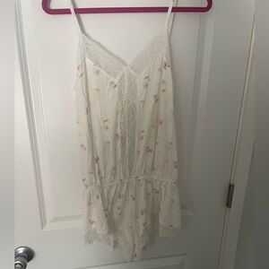 NWOT Eberjey Marry Me Sleep Romper in Floral Pattern